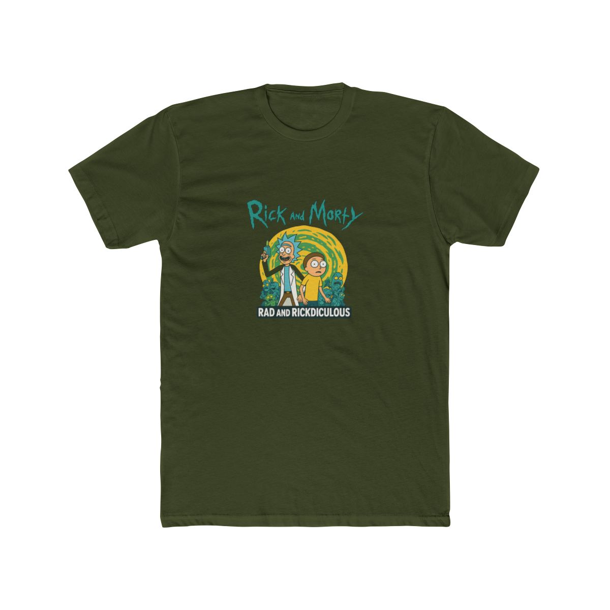 Rick and Morty "Rick and Morty." Unisex Tee - alternate angle 4, merchandise