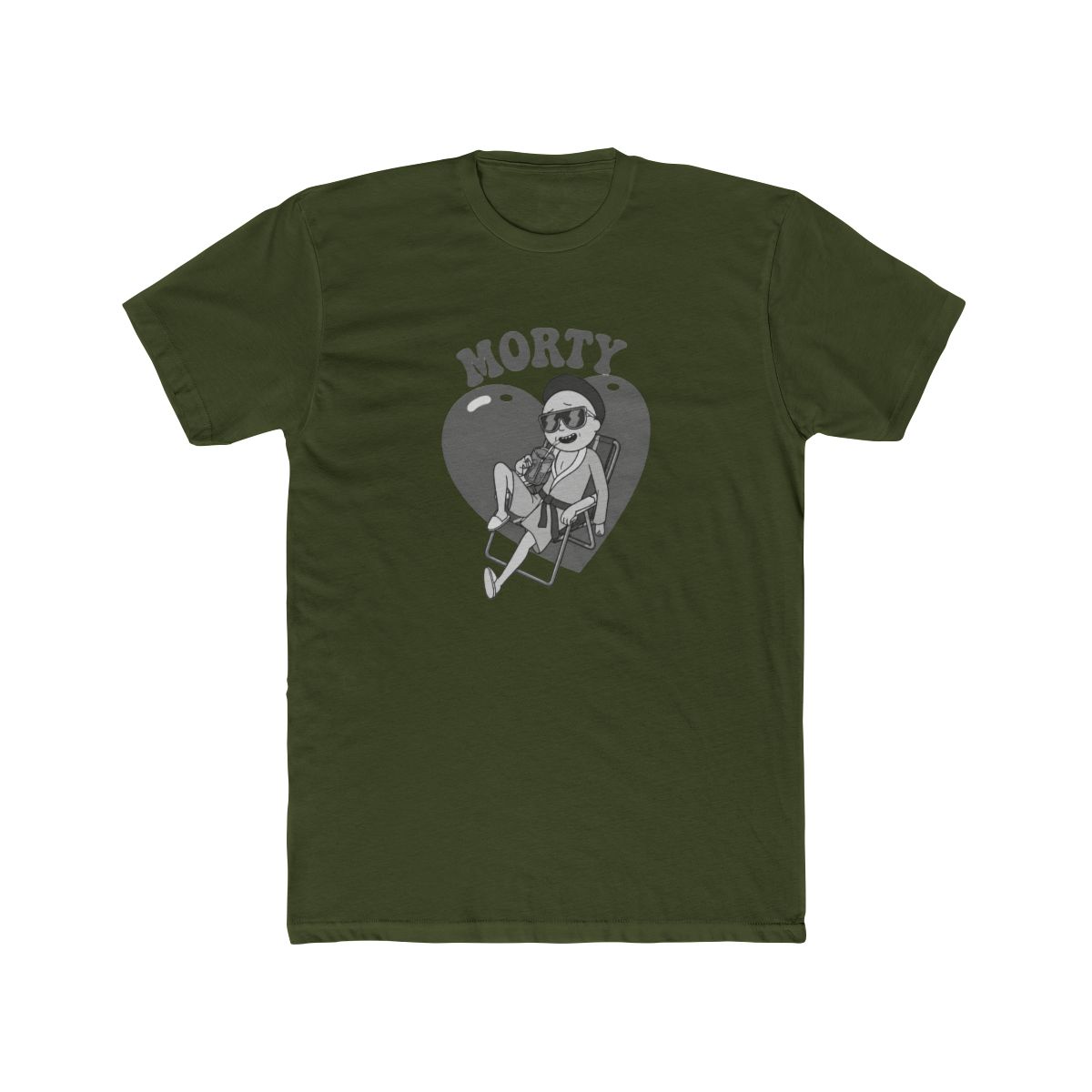 Rick And Morty Heart Morty Boyfriend Fit Girls T Shirt - alternate angle 5, merchandise