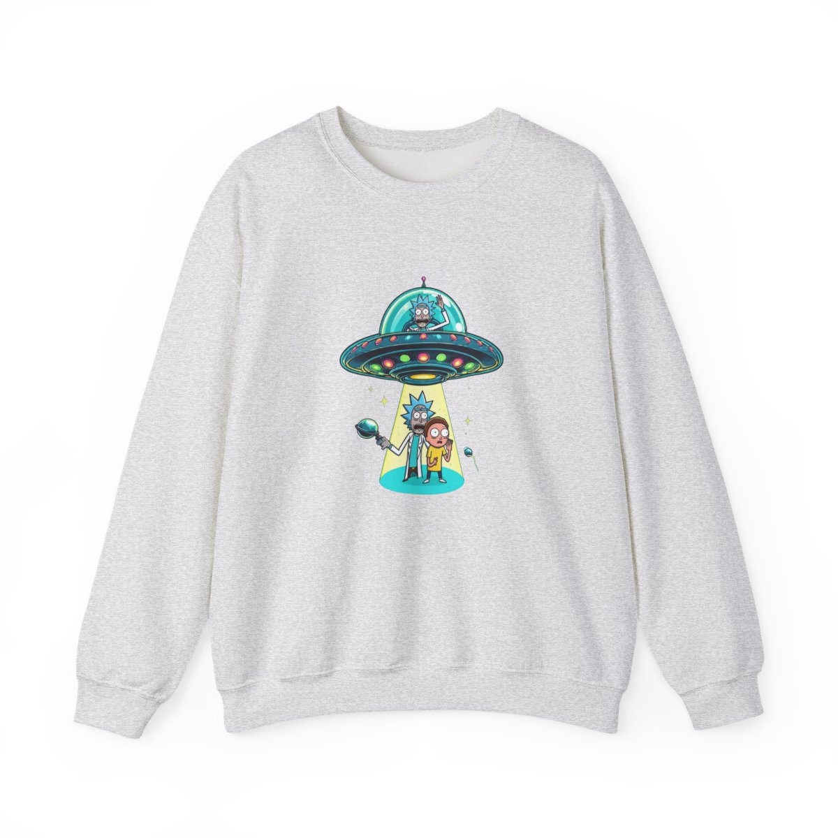Rick And Morty In Ufo Best Love T-Shirts - alternate angle 4, merchandise