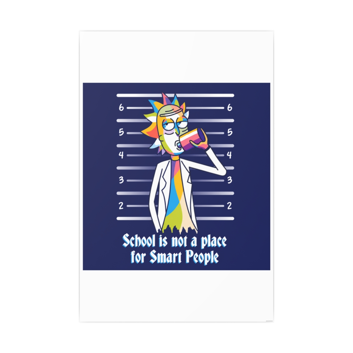 Rick Sanchez Quotes Canvas | Rick and Morty - Official Accessories merchandise
