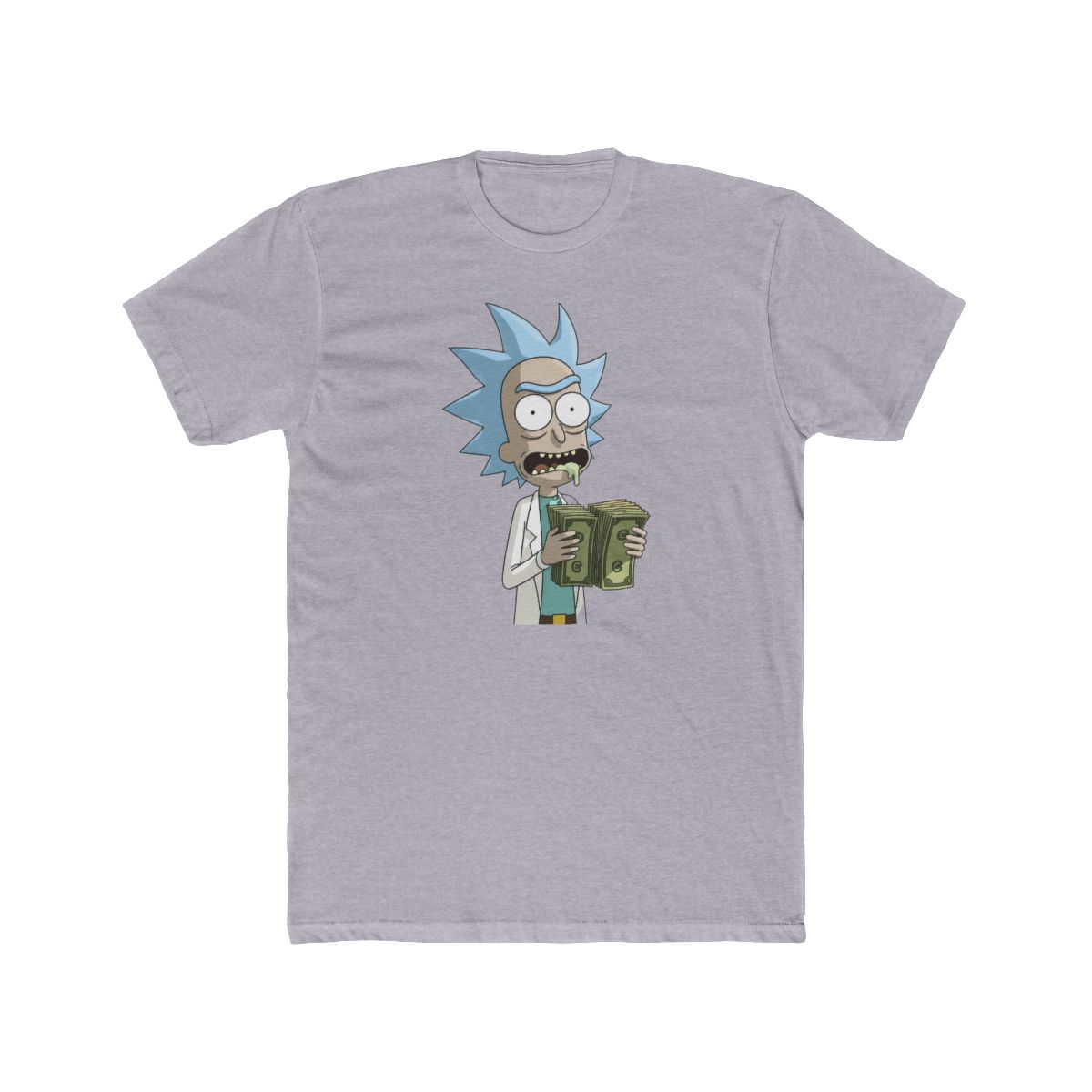 Men’s Rick and Morty Graphic Cotton T Shirt - alternate angle 5, merchandise