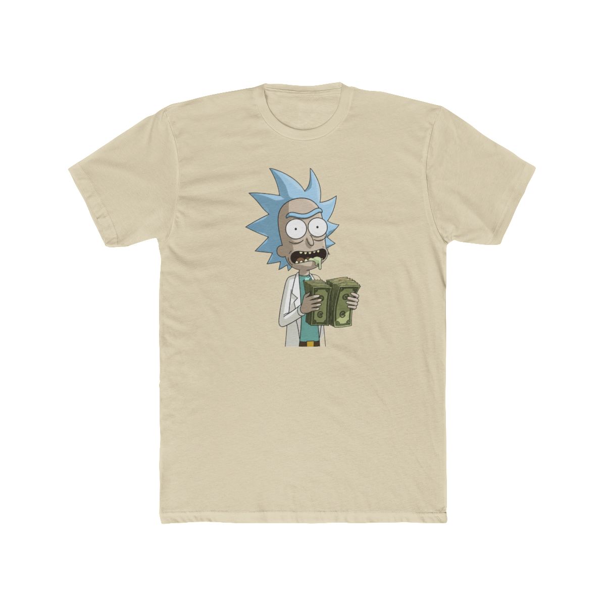 Men’s Rick and Morty Graphic Cotton T Shirt - alternate angle 4, merchandise
