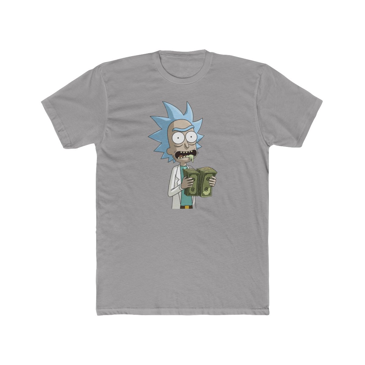 Men’s Rick and Morty Graphic Cotton T Shirt - alternate angle 2, merchandise