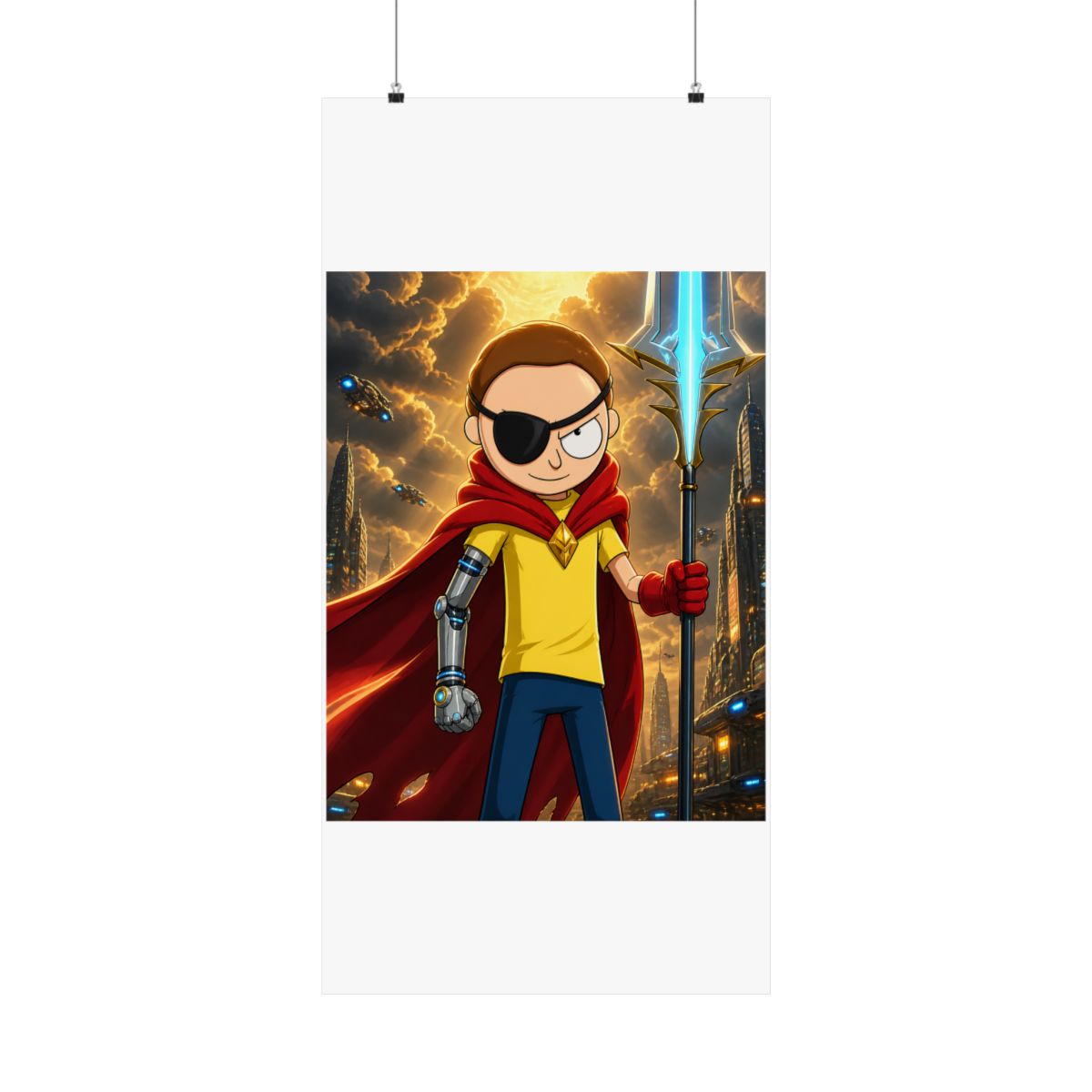 Rick and Morty Evil Morty Poster - Official Posters & Wall Art merchandise