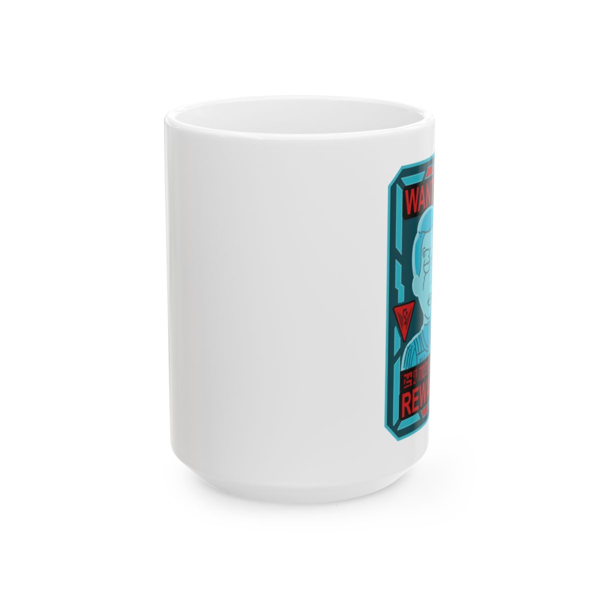 Rick and Morty Space Beth Wanted Mugs Giant Coffee Mug - alternate angle 2, merchandise