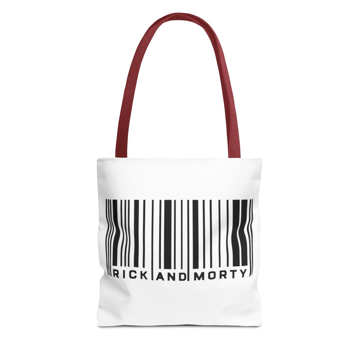 Rick and Morty Bar Code Graphic Bags - alternate angle 5, merchandise