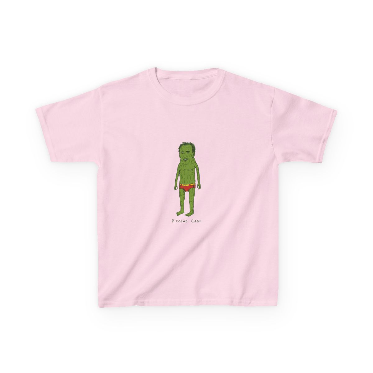 Picolas Cage Kids T-Shirt - alternate angle 5, merchandise