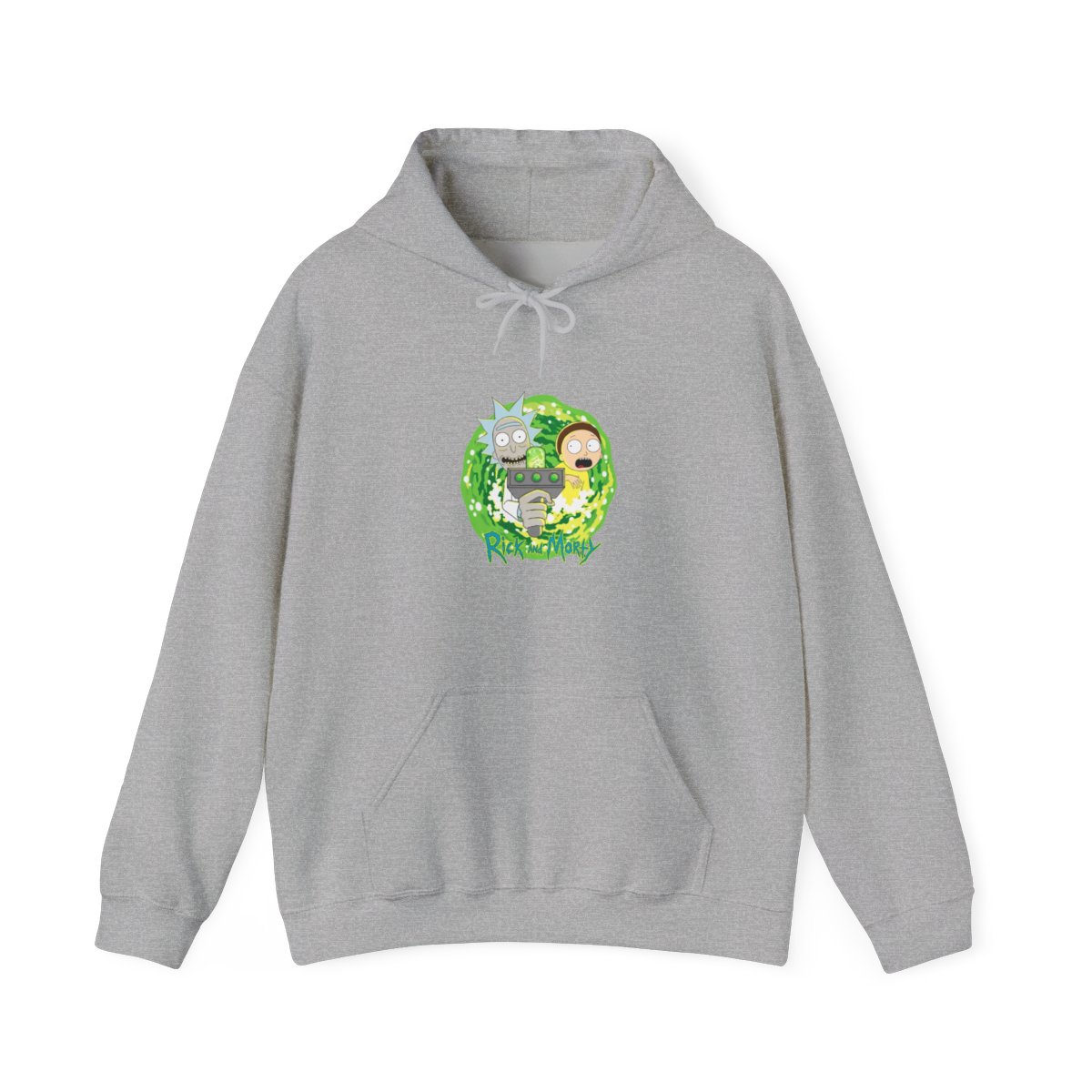 Rick and Morty Graphis Print Hoodie