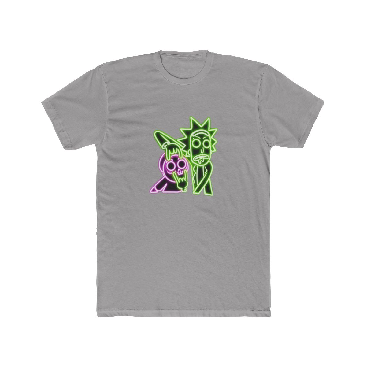 Rick And Morty Neon T Shirt