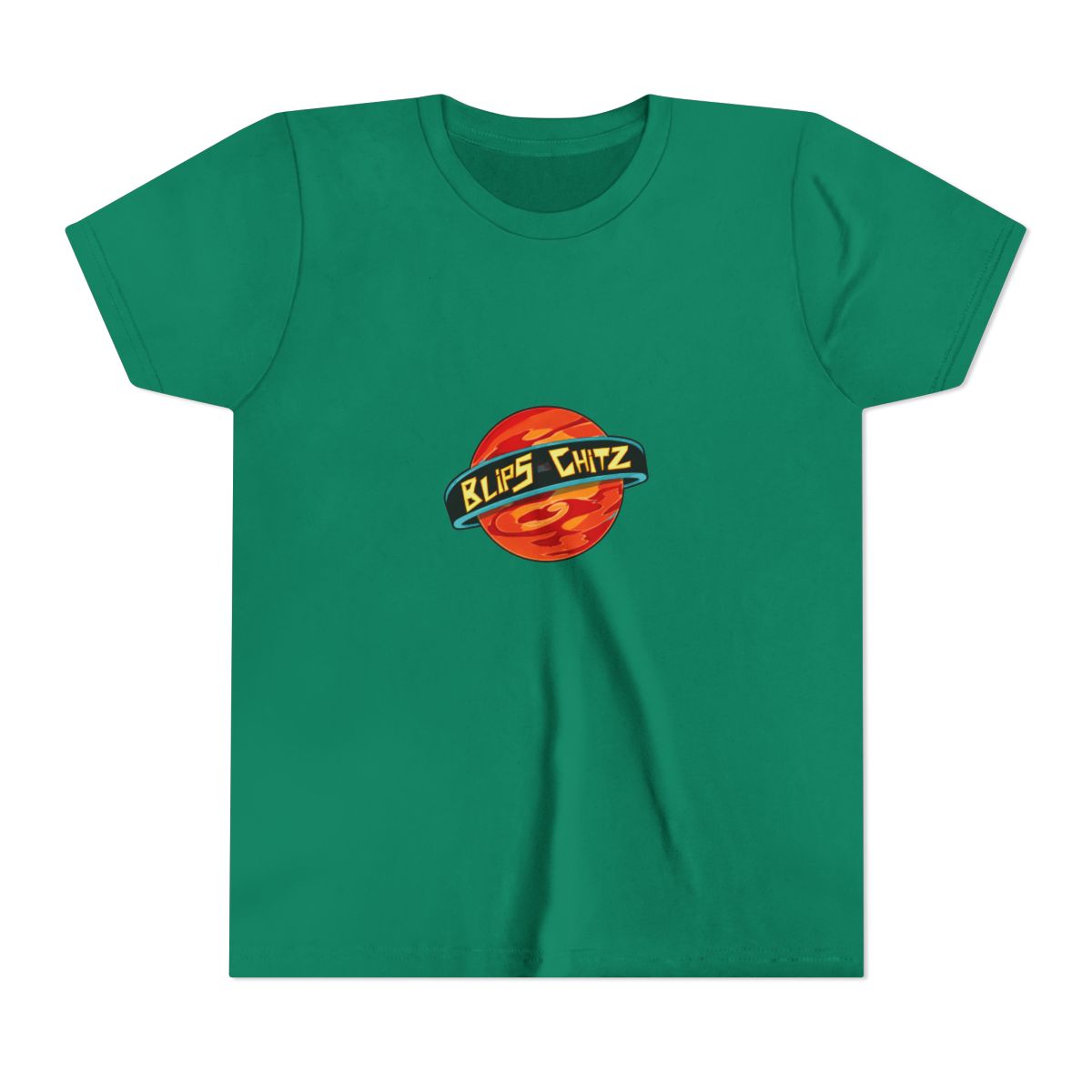 Blips and Chitz Rick And Morty Kids T Shirt - alternate angle 2, merchandise
