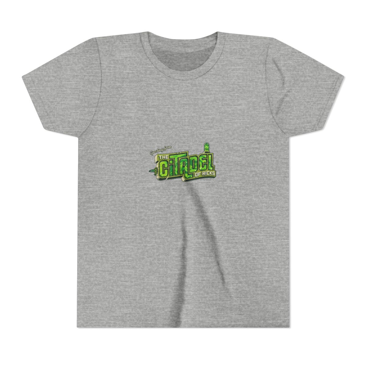 Citadel Of Ricks Kids T Shirt - alternate angle 2, merchandise