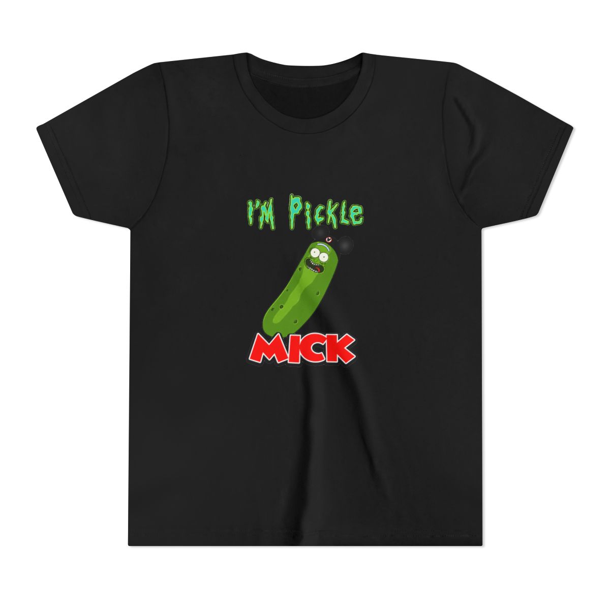 I'm Pickle Mick Mashup Kids T Shirt - alternate angle 5, merchandise