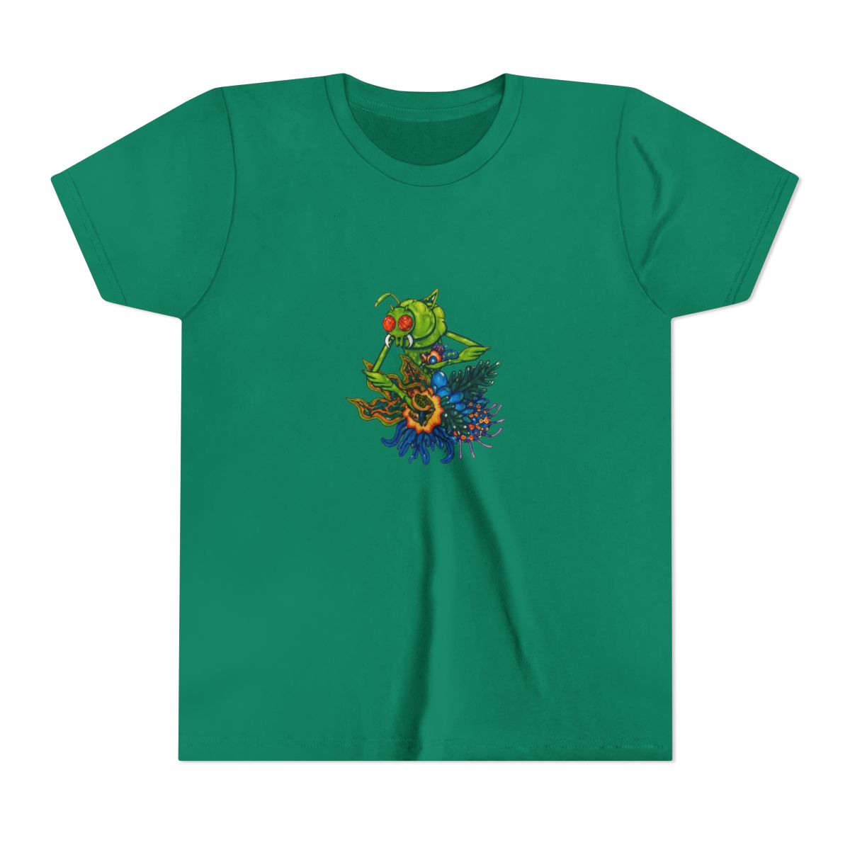 Rick And Morty Gromflomite Kids T Shirt - alternate angle 2, merchandise