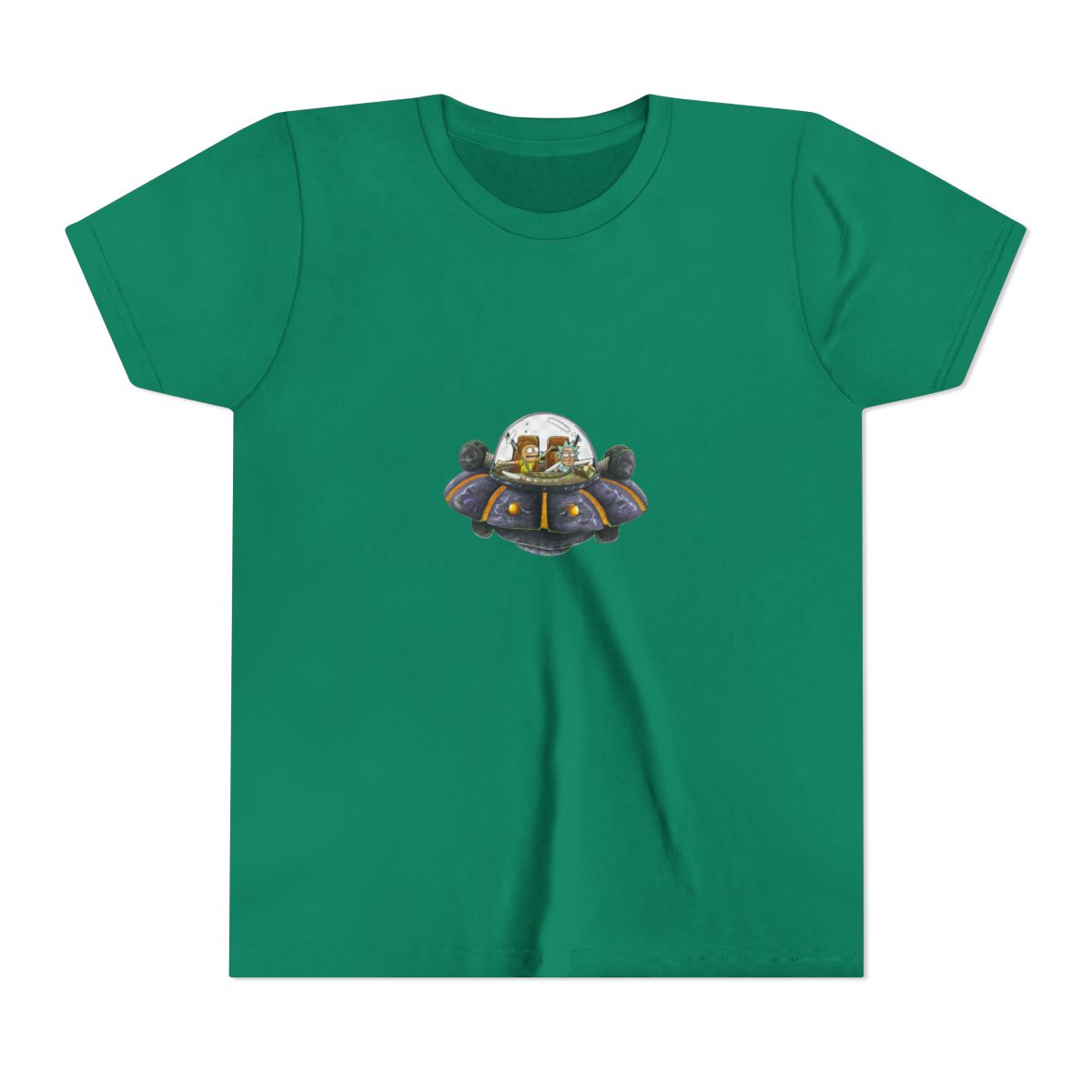 Rick and Morty - Space Cruiser Kids T Shirt black | Elbenwald