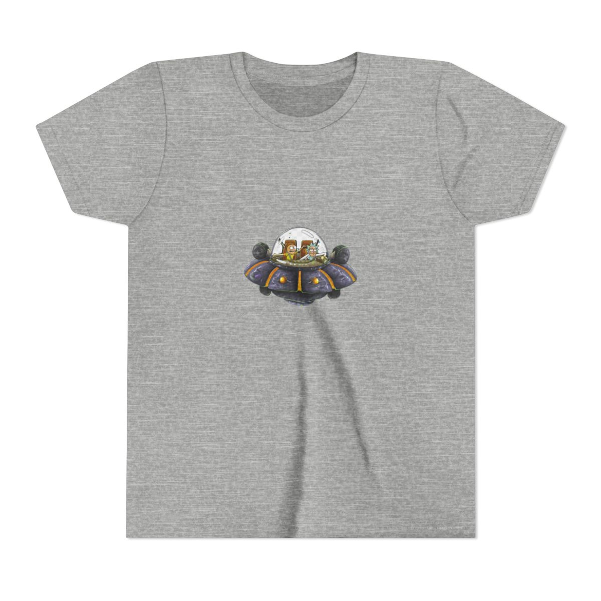 Rick and Morty - Space Cruiser Kids T Shirt black | Elbenwald - alternate angle 2, merchandise