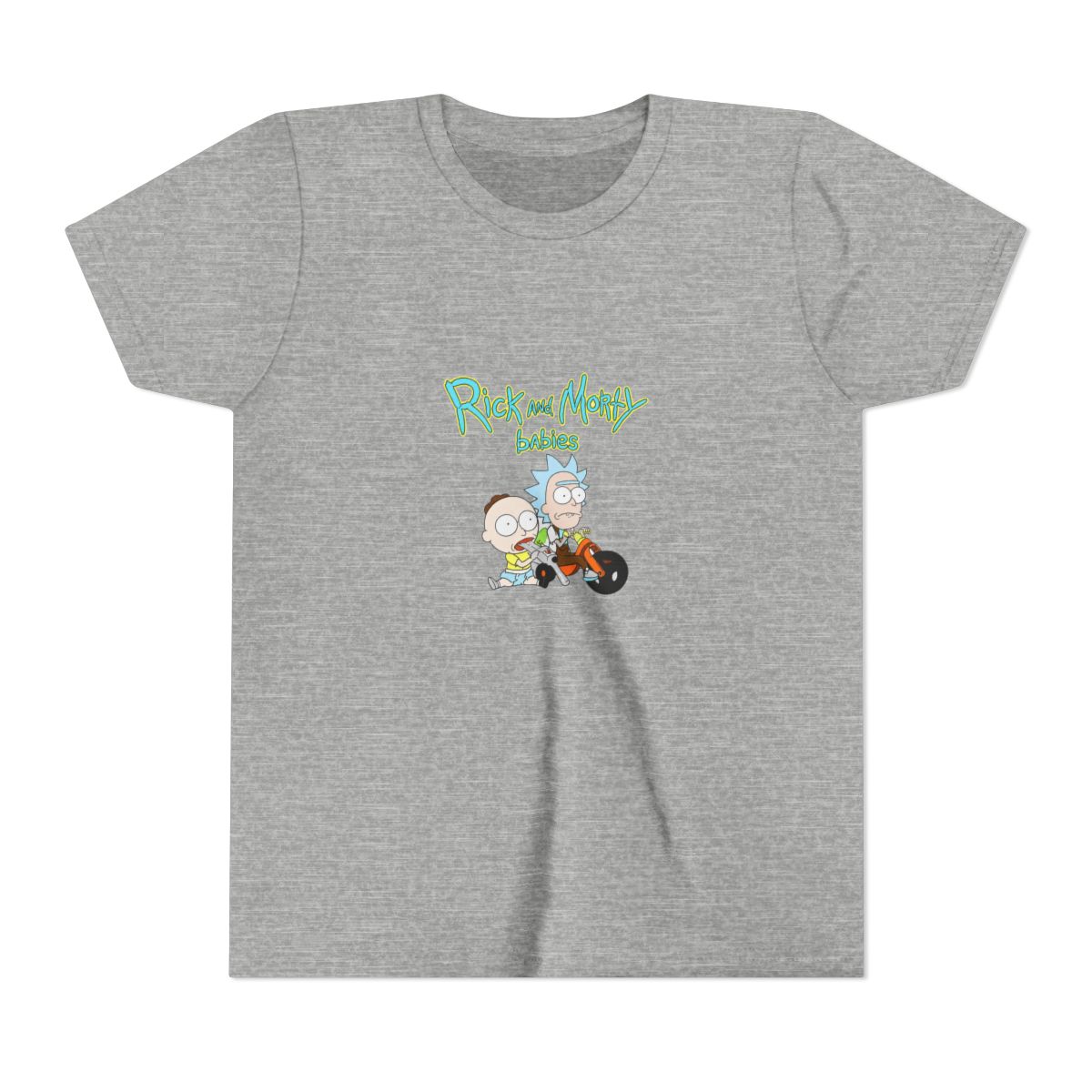 Rick and Morty Babies Kids T Shirt - alternate angle 4, merchandise