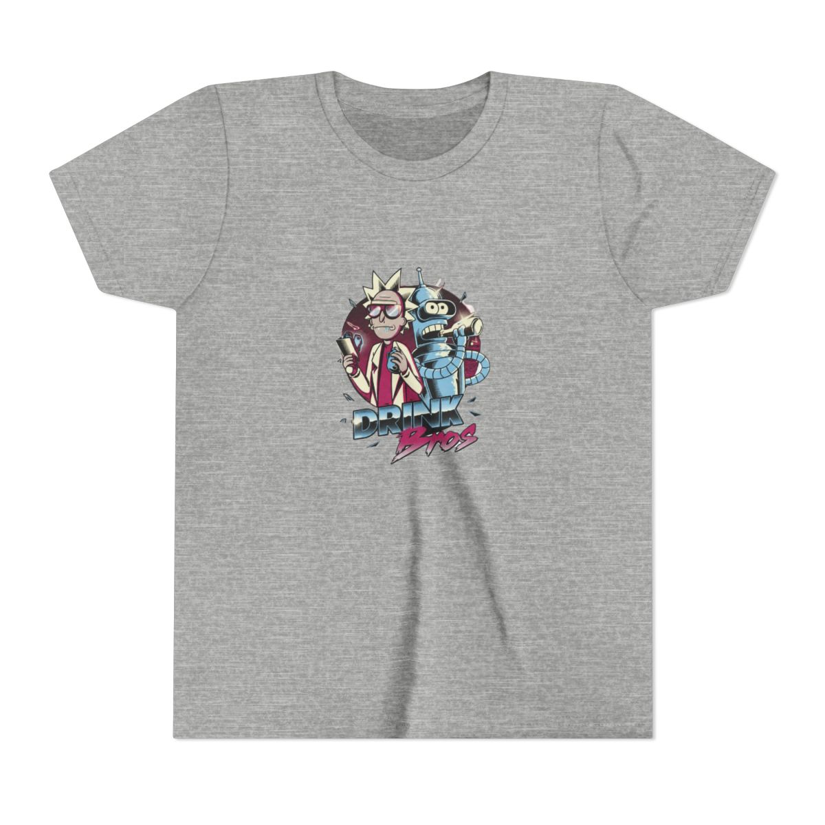 Rick and Morty Futurama Kids T Shirt - alternate angle 2, merchandise