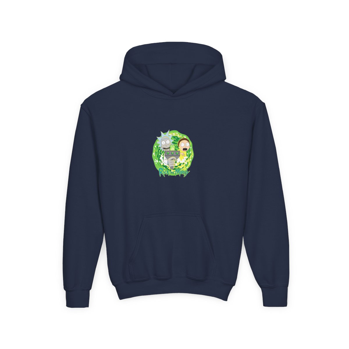 Rick and Morty Graphis Print Kids Hoodie - alternate angle 5, merchandise