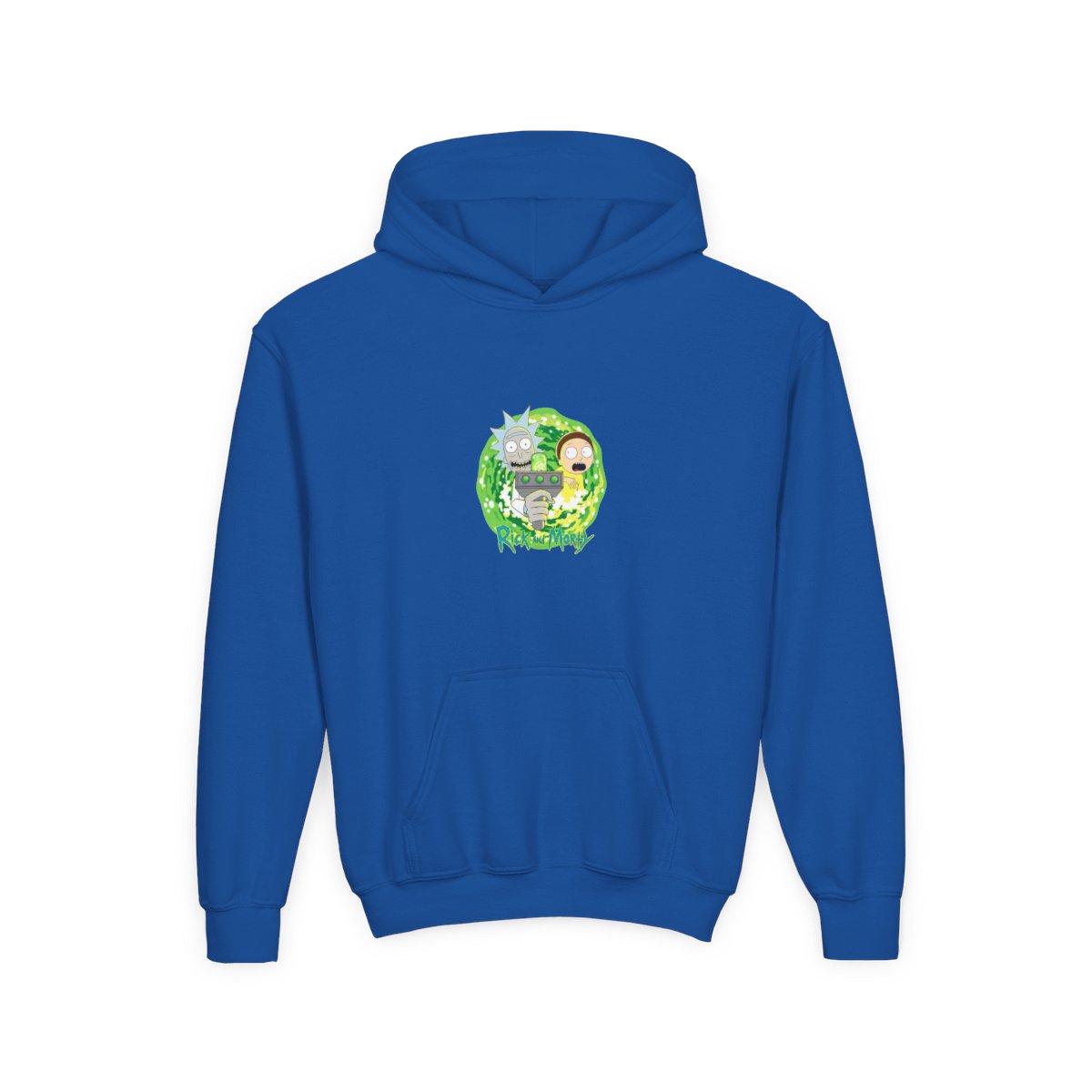 Rick and Morty Graphis Print Kids Hoodie - alternate angle 4, merchandise