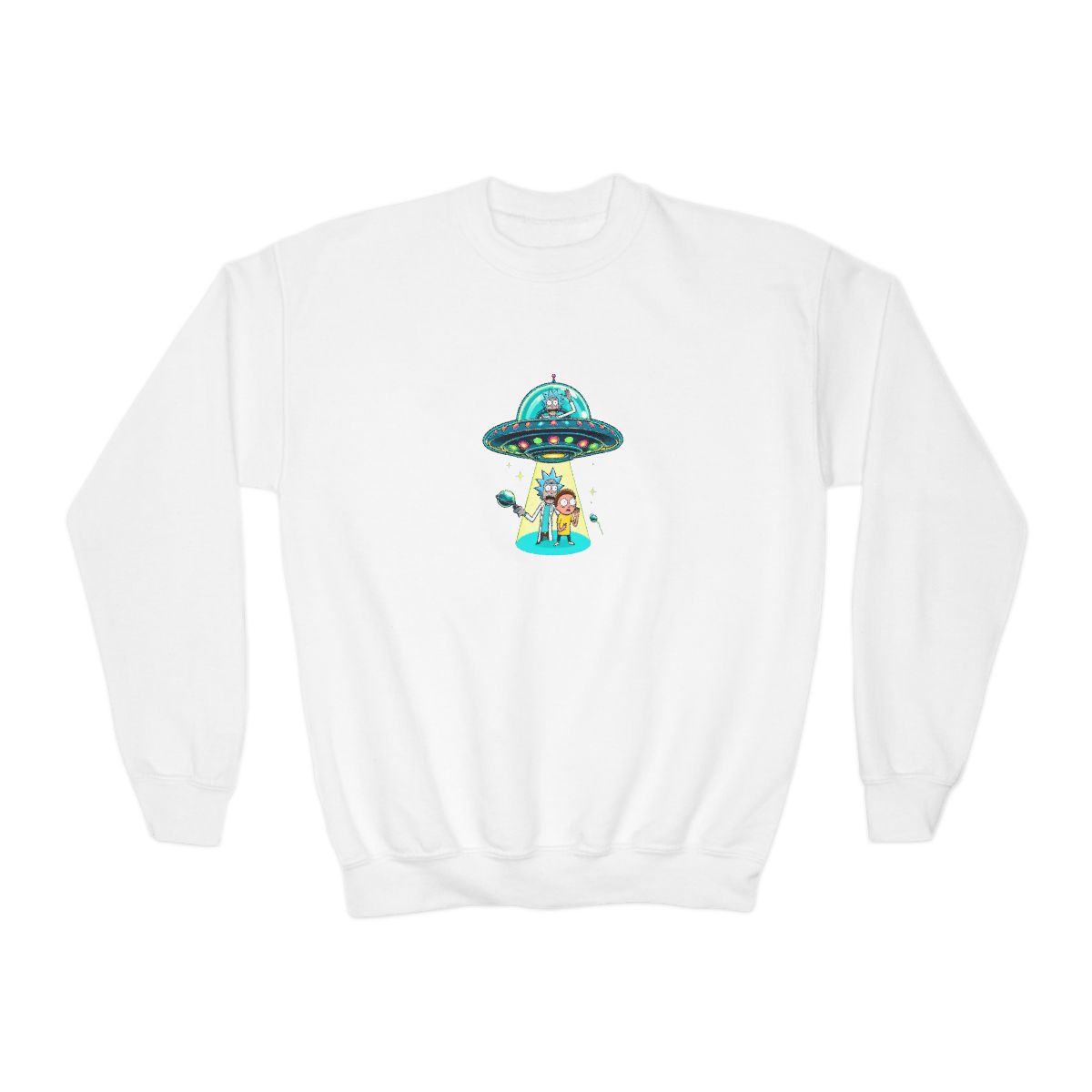 Rick And Morty In Ufo Best Love Kids T-Shirts