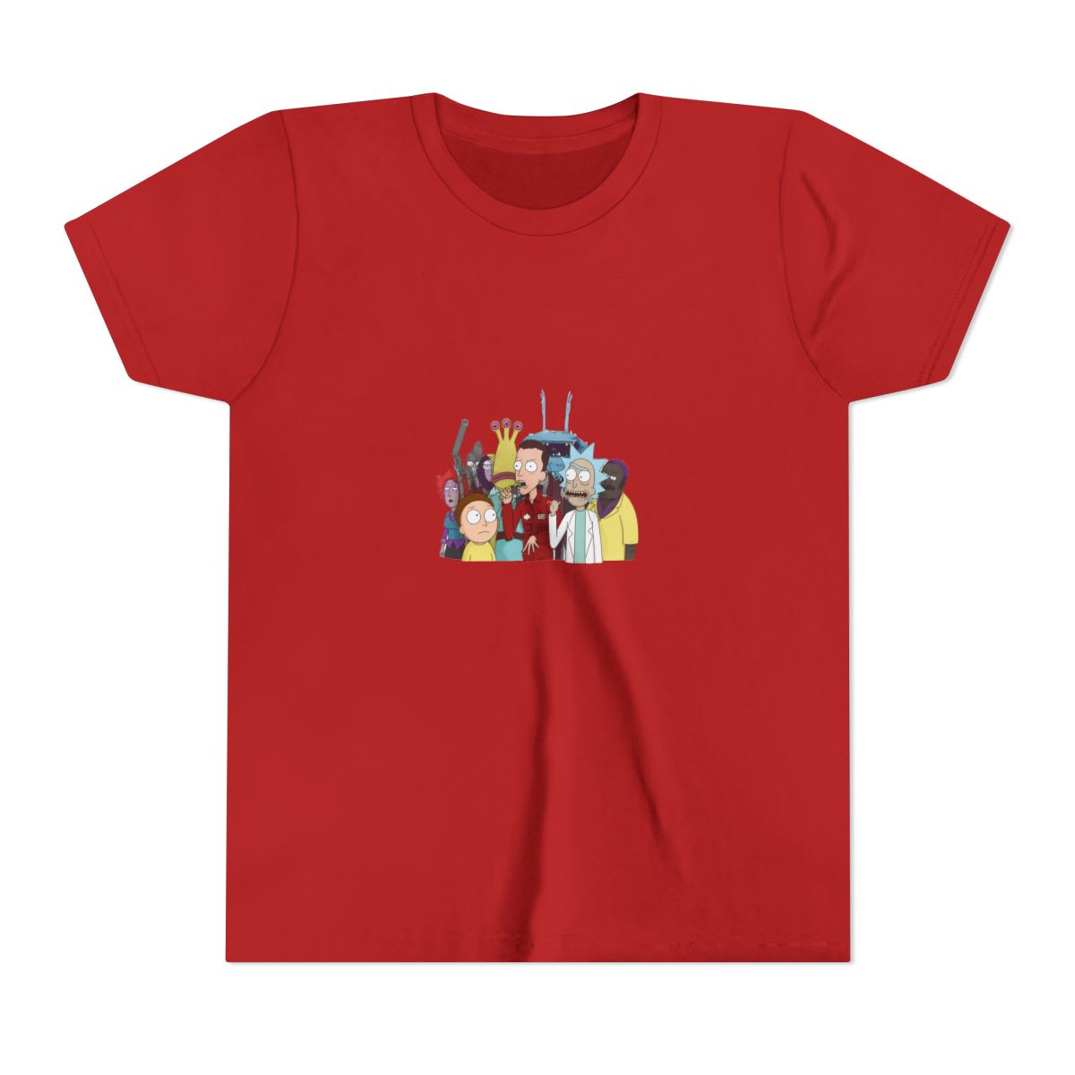 Rick And Morty Logic Mash-Up Kids T Shirt - alternate angle 5, merchandise