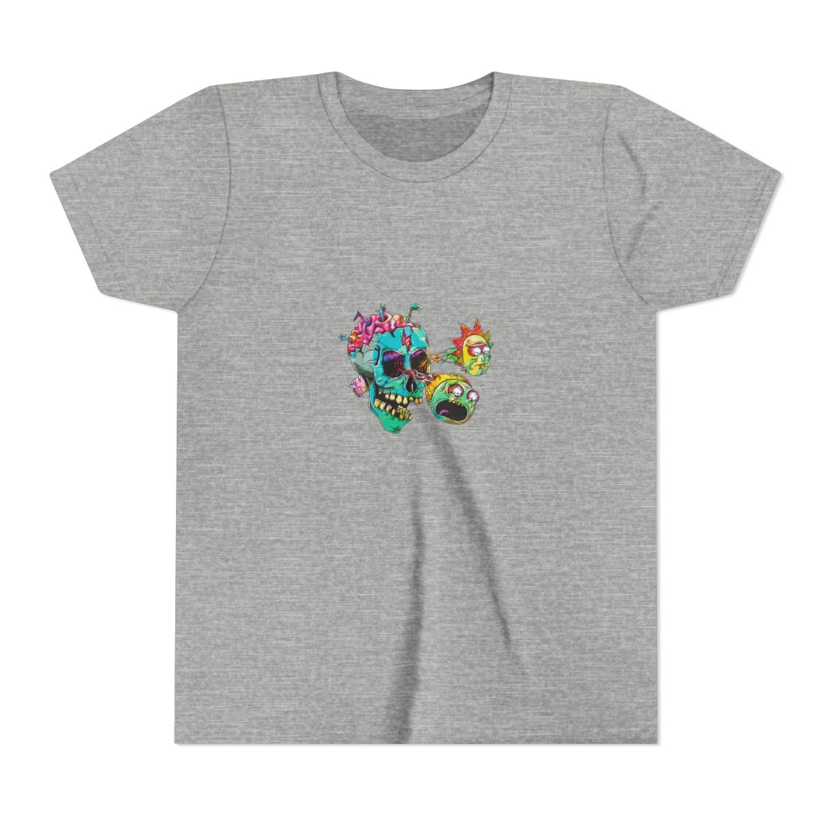Rick and Morty New Design Kids T Shirt - alternate angle 2, merchandise