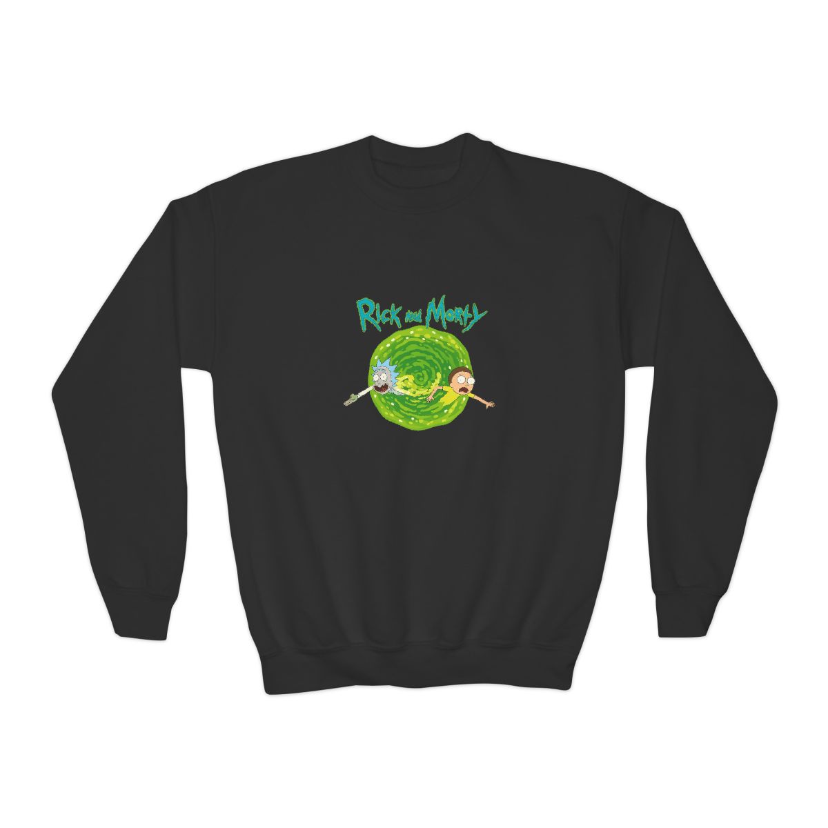 Rick and Morty Crewneck 2 - alternate angle 2, merchandise